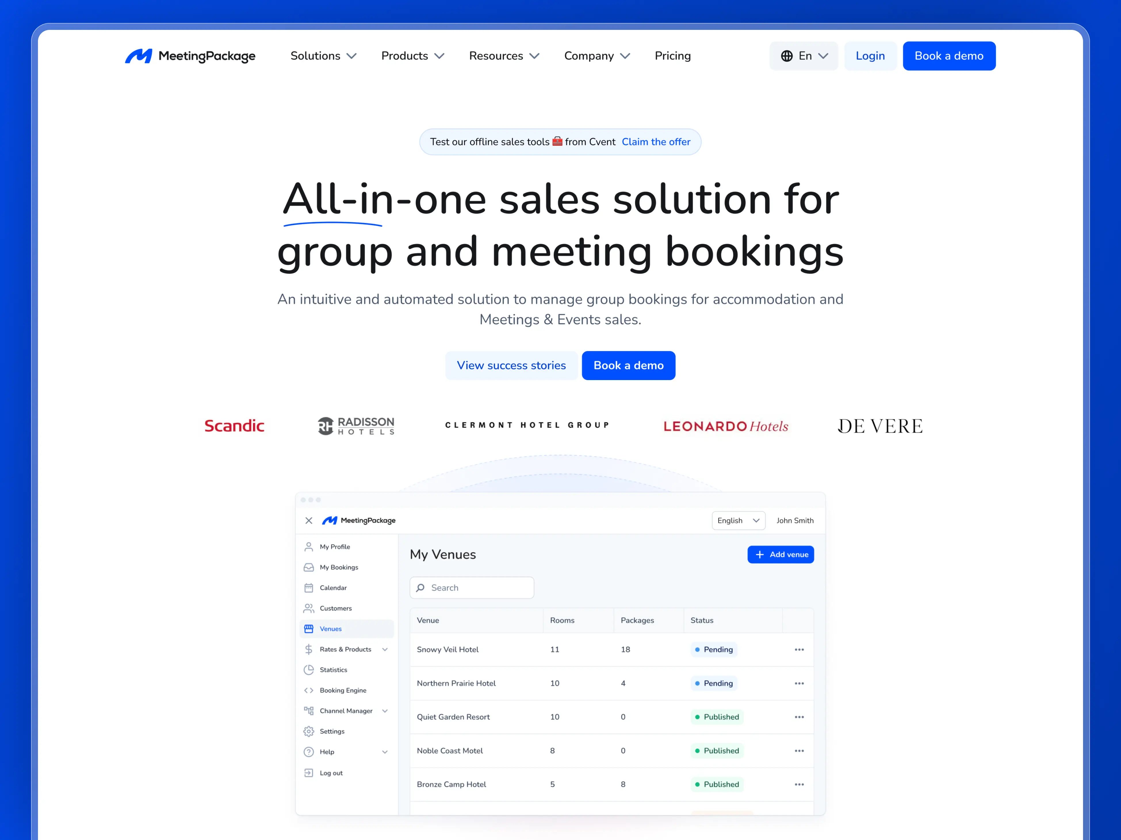 MeetingPackage project by Yishay Shalev: CRO · Design